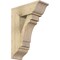 Ekena Millwork Merced Traditional Rough Sawn Bracket w/ Offset Brace, Douglas Fir, 8"W x 20"D x 28"H BKT0806X20X28MRC01RDF - alternate 1